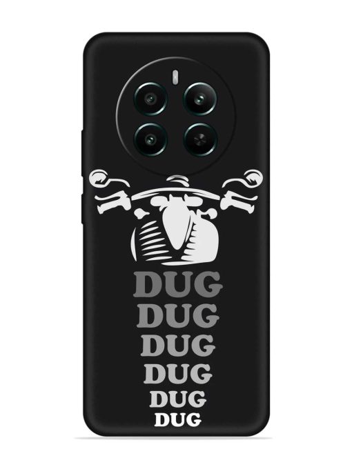 Dug Dug Dug Embossed Soft Silicone Case for Realme 12 Plus (5G)