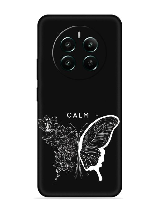 Calm Embossed Soft Silicone Case for Realme 12 Plus (5G) Zapvi