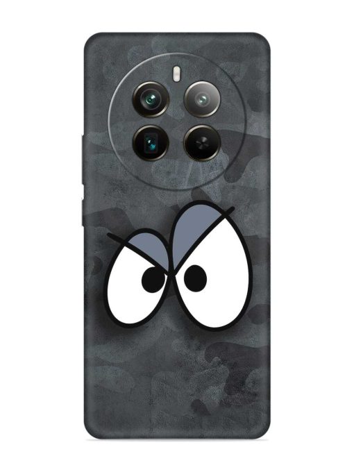 Big Eyes Night Mode Embossed Soft Silicone Case for Realme 12 Pro Plus (5G) Zapvi