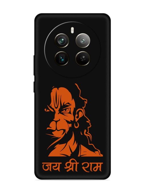 Angry Hanuman Embossed Soft Silicone Case for Realme 12 Pro Plus (5G) Zapvi