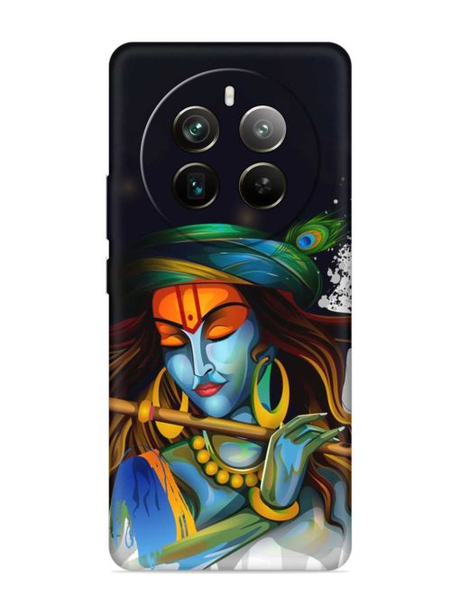 Krishna Art Embossed Soft Silicone Case for Realme 12 Pro Plus (5G) Zapvi