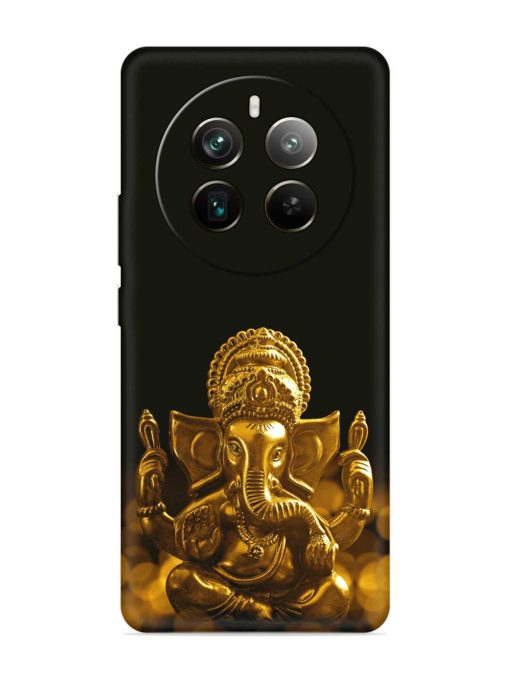 Lord Ganesha Indian Festival Embossed Soft Silicone Case for Realme 12 Pro Plus (5G) Zapvi