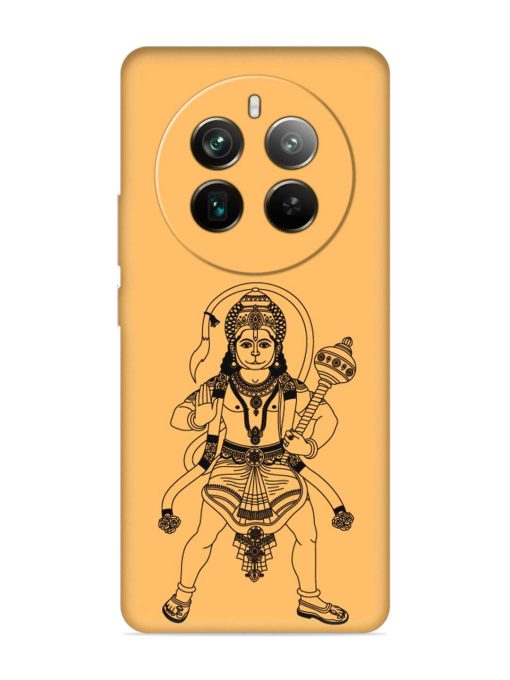 Indian God Hanuman Embossed Soft Silicone Case for Realme 12 Pro Plus (5G)