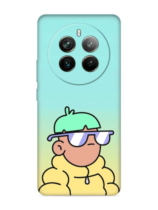 Doodles Cool Character Embossed Soft Silicone Case for Realme 12 Pro Plus (5G) Zapvi