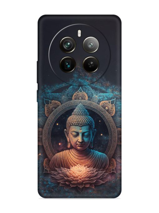 Gautam Buddha Embossed Soft Silicone Case for Realme 12 Pro Plus (5G) Zapvi