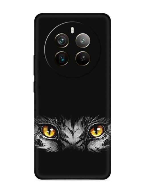 Scary Eye Embossed Soft Silicone Case for Realme 12 Pro Plus (5G)