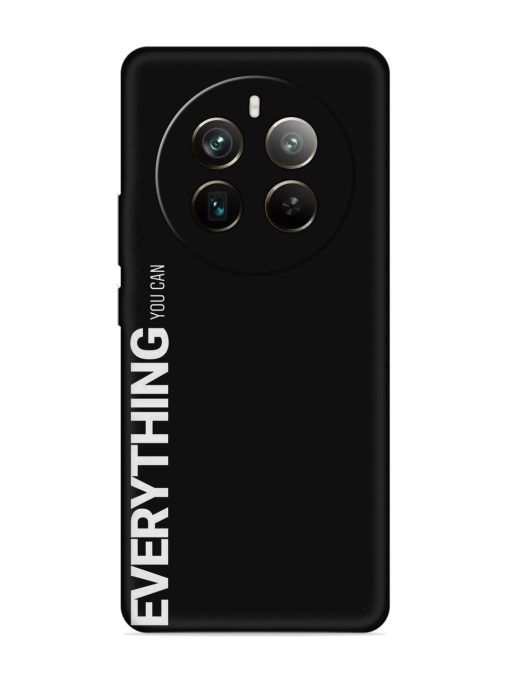 Everything You Can Embossed Soft Silicone Case for Realme 12 Pro Plus (5G)