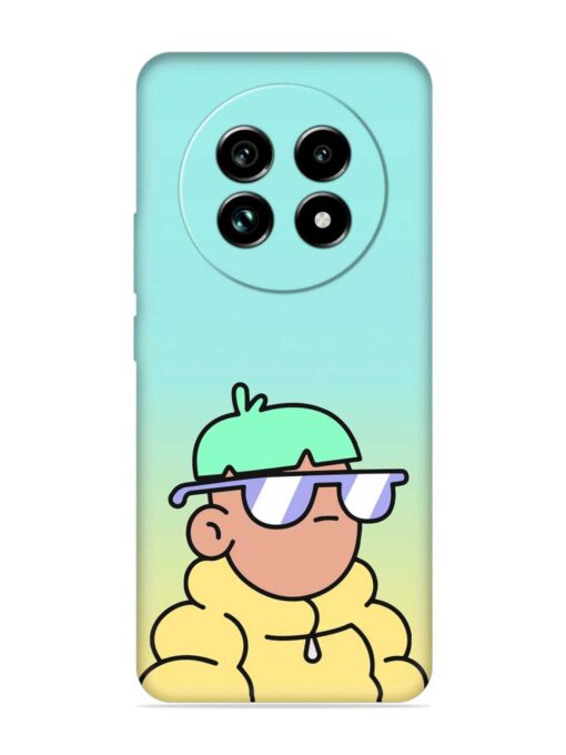 Doodles Cool Character Embossed Soft Silicone Case for Realme 13 Pro Plus (5G) Zapvi