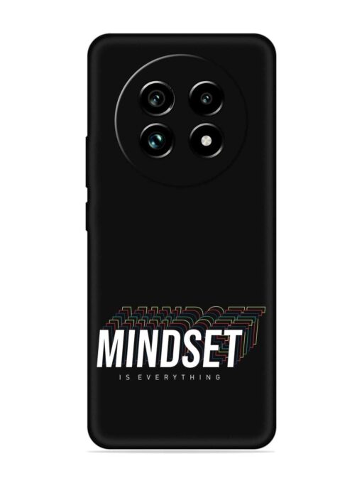 Mindset Everything Slogan Embossed Soft Silicone Case for Realme 13 Pro Plus (5G)