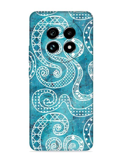 Vintage Curved Seamless Embossed Soft Silicone Case for Realme 13 Pro Plus (5G) Zapvi