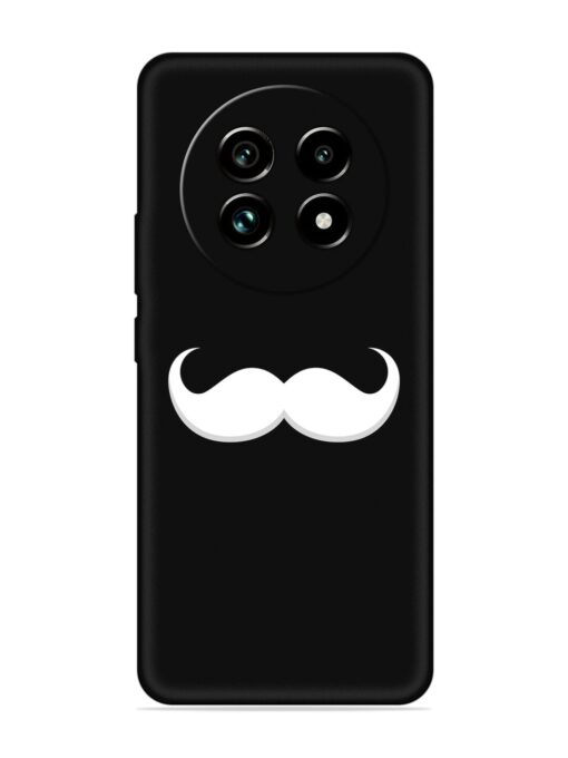 Mustache Vector Embossed Soft Silicone Case for Realme 13 Pro Plus (5G) Zapvi