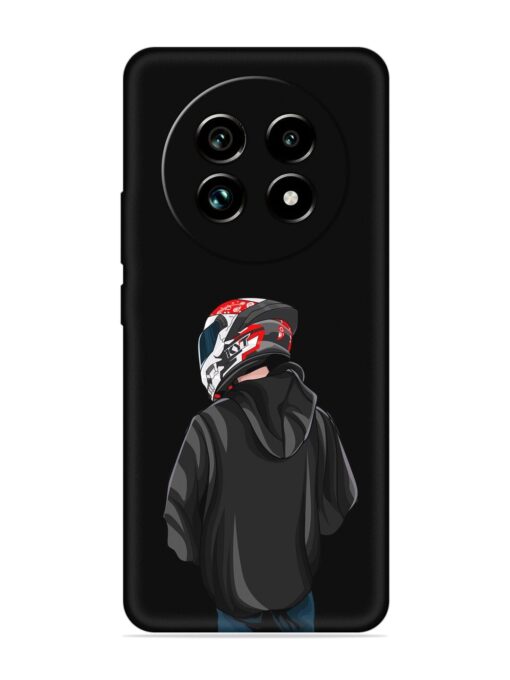 Motorcycle Rider Embossed Soft Silicone Case for Realme 13 Pro Plus (5G) Zapvi