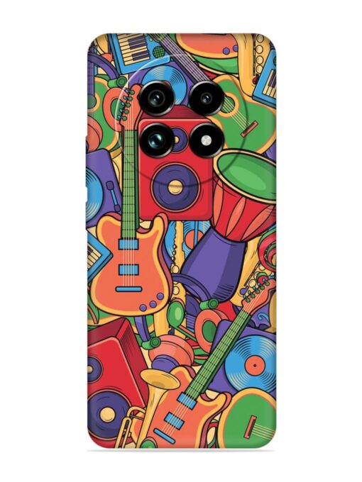 Colorful Music Art Embossed Soft Silicone Case for Realme 13 Pro Plus (5G) Zapvi