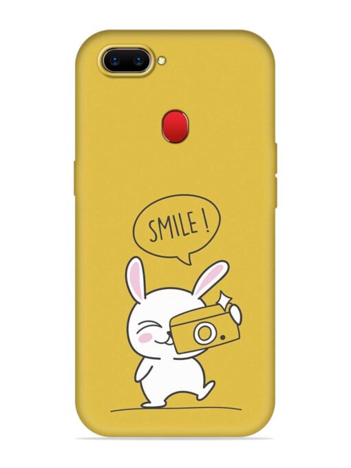 Hey Smile Please Embossed Soft Silicone Case for Realme 2 Zapvi