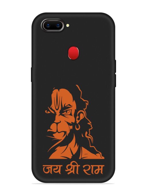 Angry Hanuman Embossed Soft Silicone Case for Realme 2