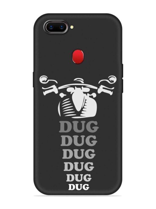 Dug Dug Dug Embossed Soft Silicone Case for Realme 2 Zapvi