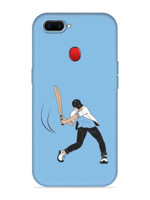 Cricket Gully Boy Embossed Soft Silicone Case for Realme 2