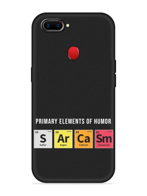 Primary Elements Humor Embossed Soft Silicone Case for Realme 2 Zapvi