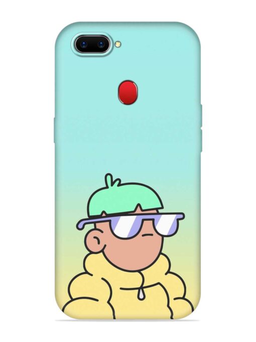 Doodles Cool Character Embossed Soft Silicone Case for Realme 2 Zapvi