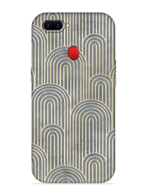 Art Deco Style Embossed Soft Silicone Case for Realme 2 Zapvi