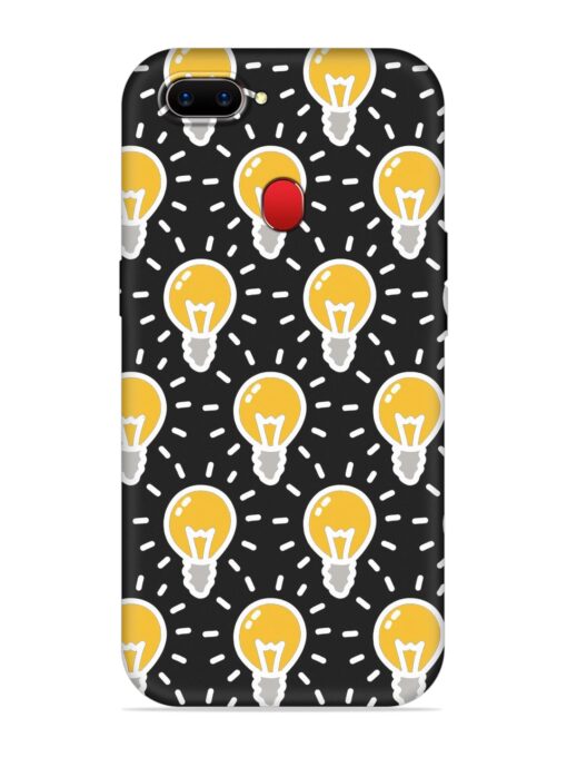 Light Bulb Seamless Embossed Soft Silicone Case for Realme 2 Zapvi