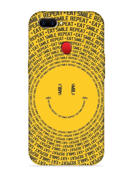 Smiley Embossed Soft Silicone Case for Realme 2 Zapvi