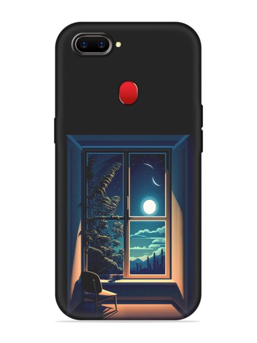 Night View At Window Embossed Soft Silicone Case for Realme 2 Zapvi