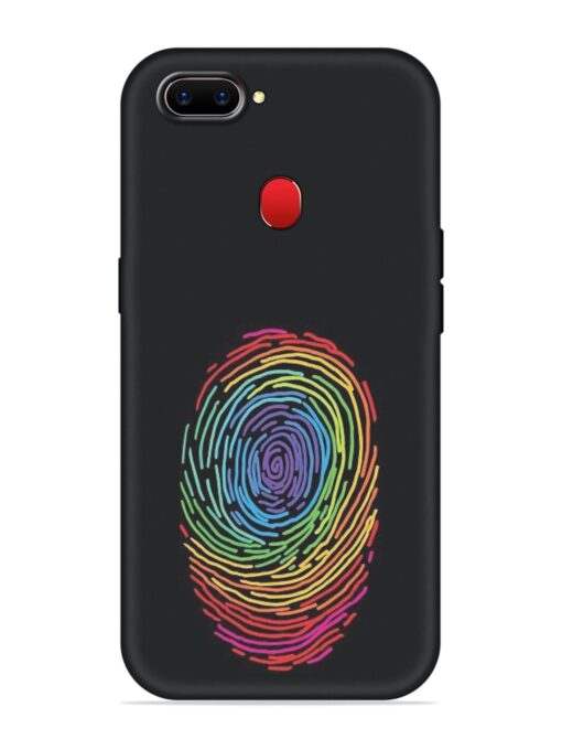 Fingerprint Of Thumb Art Embossed Soft Silicone Case for Realme 2 Zapvi