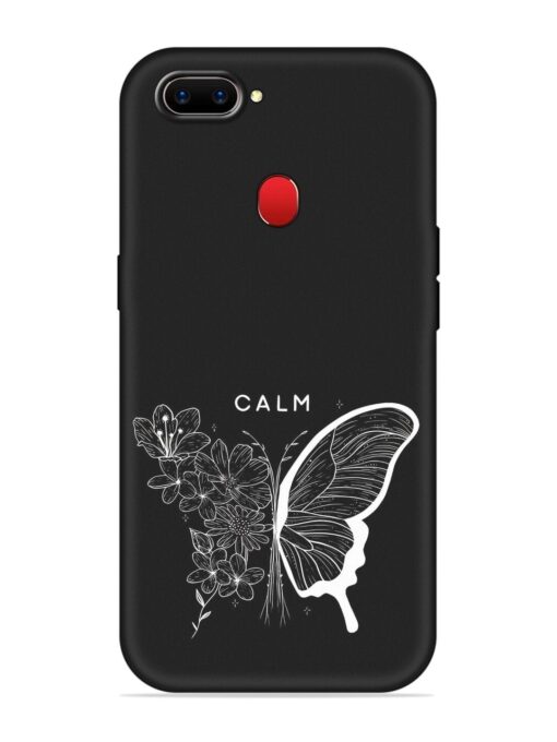 Calm Embossed Soft Silicone Case for Realme 2 Zapvi