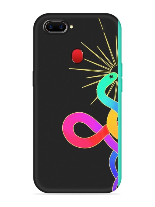 Art Geometric Abstraction Embossed Soft Silicone Case for Realme 2 Zapvi