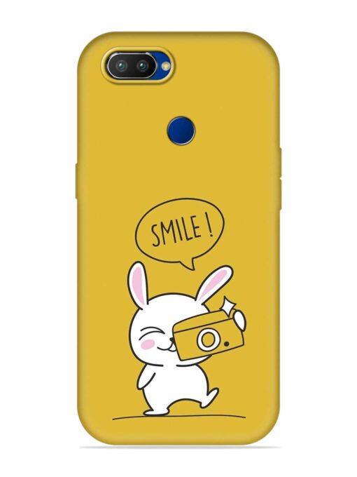 Hey Smile Please Embossed Soft Silicone Case for Realme 2 Pro