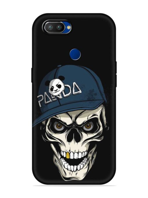 Panda Skull Embossed Soft Silicone Case for Realme 2 Pro Zapvi