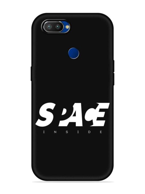 Space Typography Art Embossed Soft Silicone Case for Realme 2 Pro Zapvi