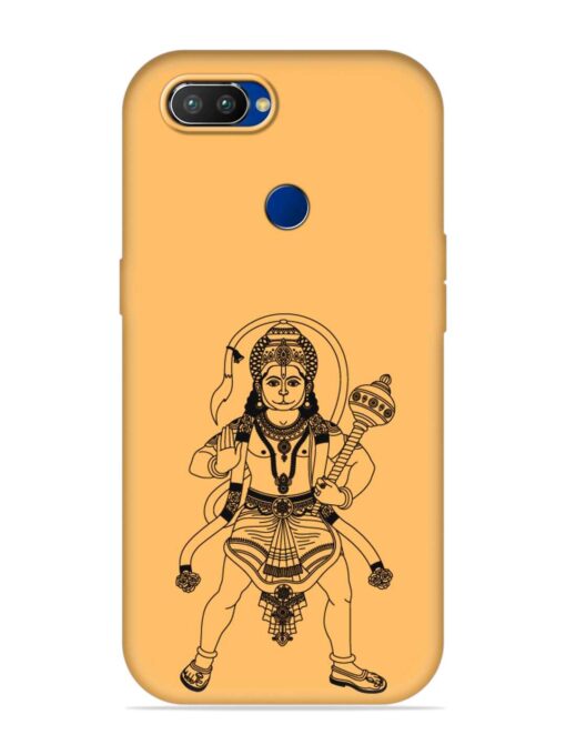 Indian God Hanuman Embossed Soft Silicone Case for Realme 2 Pro