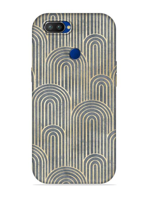 Art Deco Style Embossed Soft Silicone Case for Realme 2 Pro Zapvi