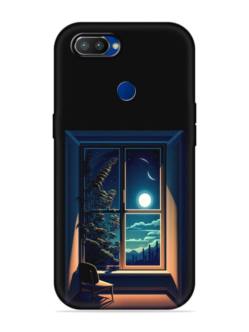 Night View At Window Embossed Soft Silicone Case for Realme 2 Pro