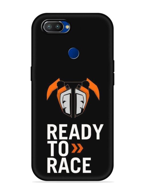 Ready To Race Embossed Soft Silicone Case for Realme 2 Pro Zapvi