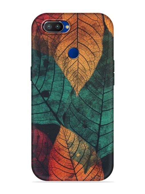 Leaves Artwork Embossed Soft Silicone Case for Realme 2 Pro