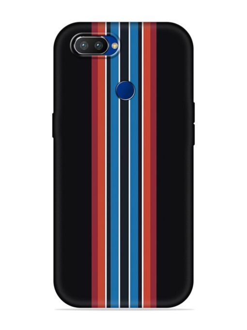 Vertical Strips Embossed Soft Silicone Case for Realme 2 Pro Zapvi