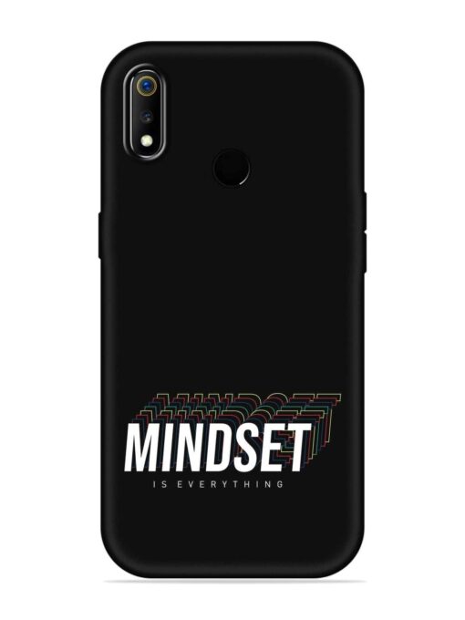 Mindset Everything Slogan Embossed Soft Silicone Case for Realme 3