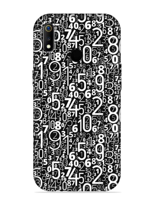 Many Numbers Different Embossed Soft Silicone Case for Realme 3 Zapvi