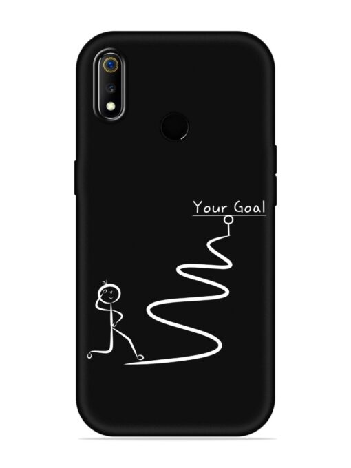 Your Goal Embossed Soft Silicone Case for Realme 3