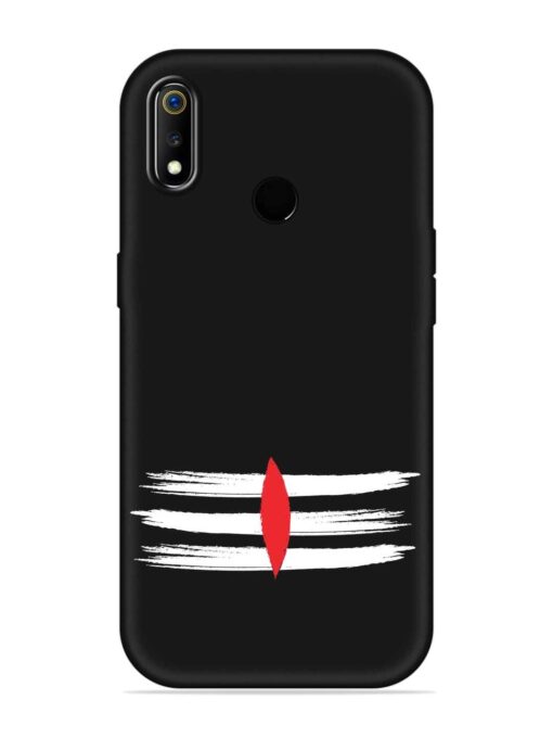 Mahadev Tilak Vector Embossed Soft Silicone Case for Realme 3 Pro