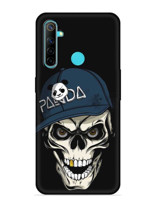 Panda Skull Embossed Soft Silicone Case for Realme 5 Zapvi