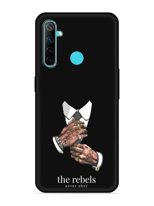 Rebels Slogan Man Embossed Soft Silicone Case for Realme 5 Zapvi