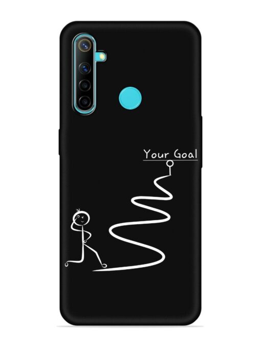 Your Goal Embossed Soft Silicone Case for Realme 5 Zapvi