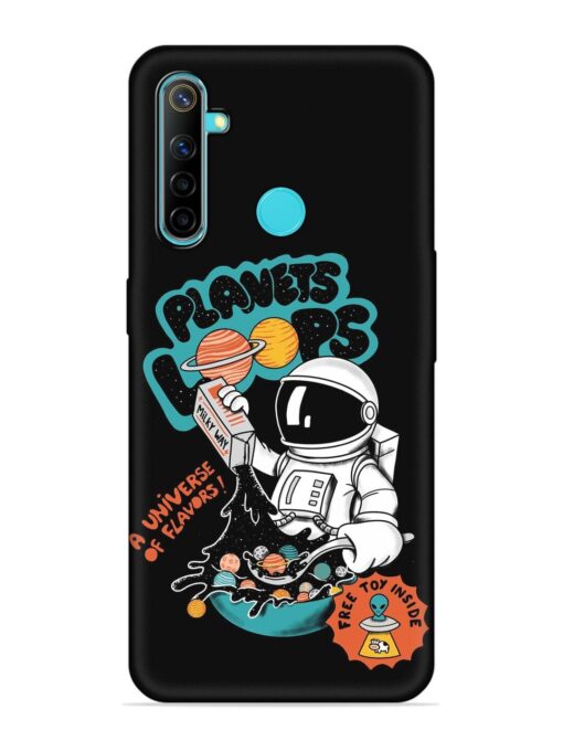 Planets Loop Embossed Soft Silicone Case for Realme 5