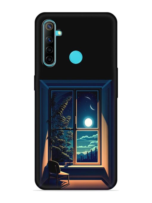 Night View At Window Embossed Soft Silicone Case for Realme 5 Zapvi