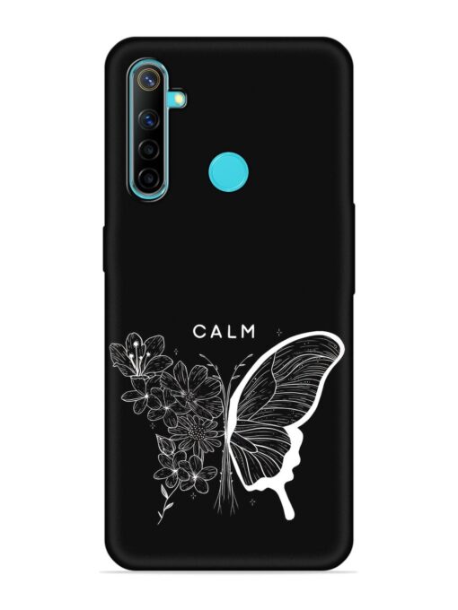 Calm Embossed Soft Silicone Case for Realme 5 Zapvi