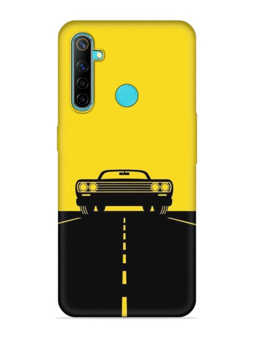 Classic Car Embossed Soft Silicone Case for Realme 5 Zapvi